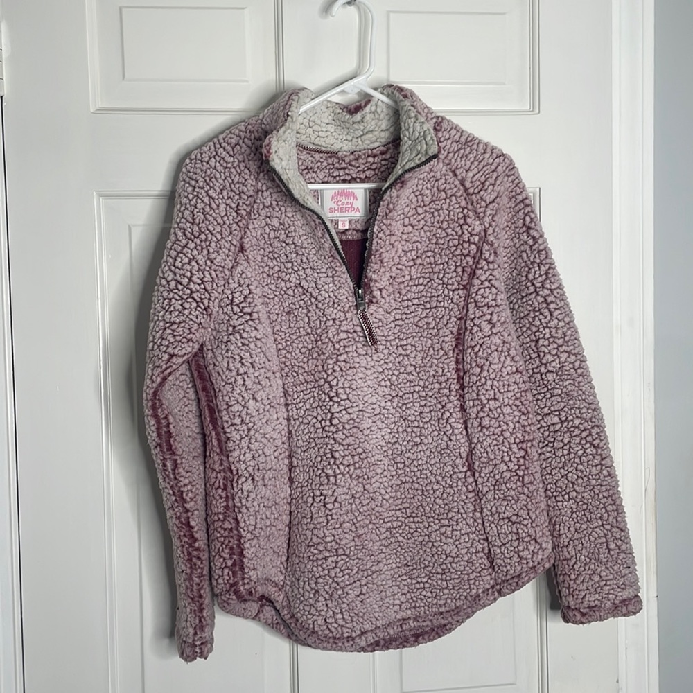Cozy Sherpa quarter zip